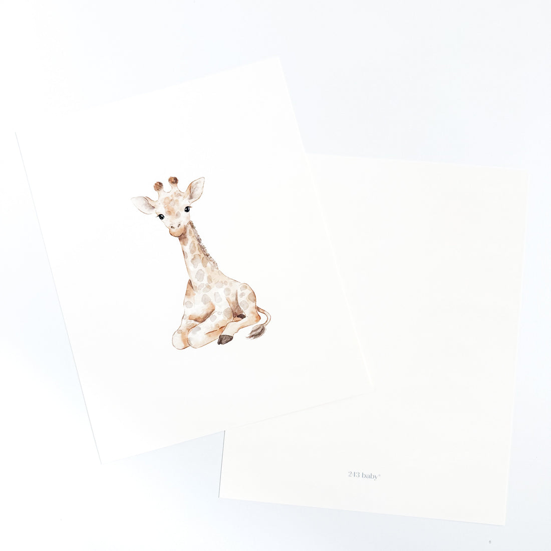 Close up of 100% cotton archival nursery art paper texture