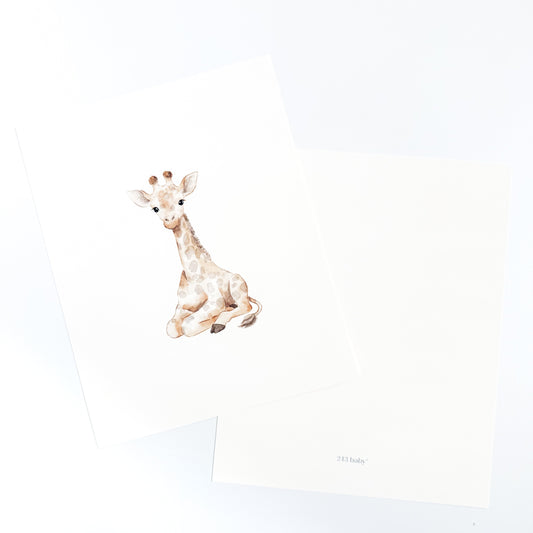 Close up of 100% cotton archival nursery art paper texture