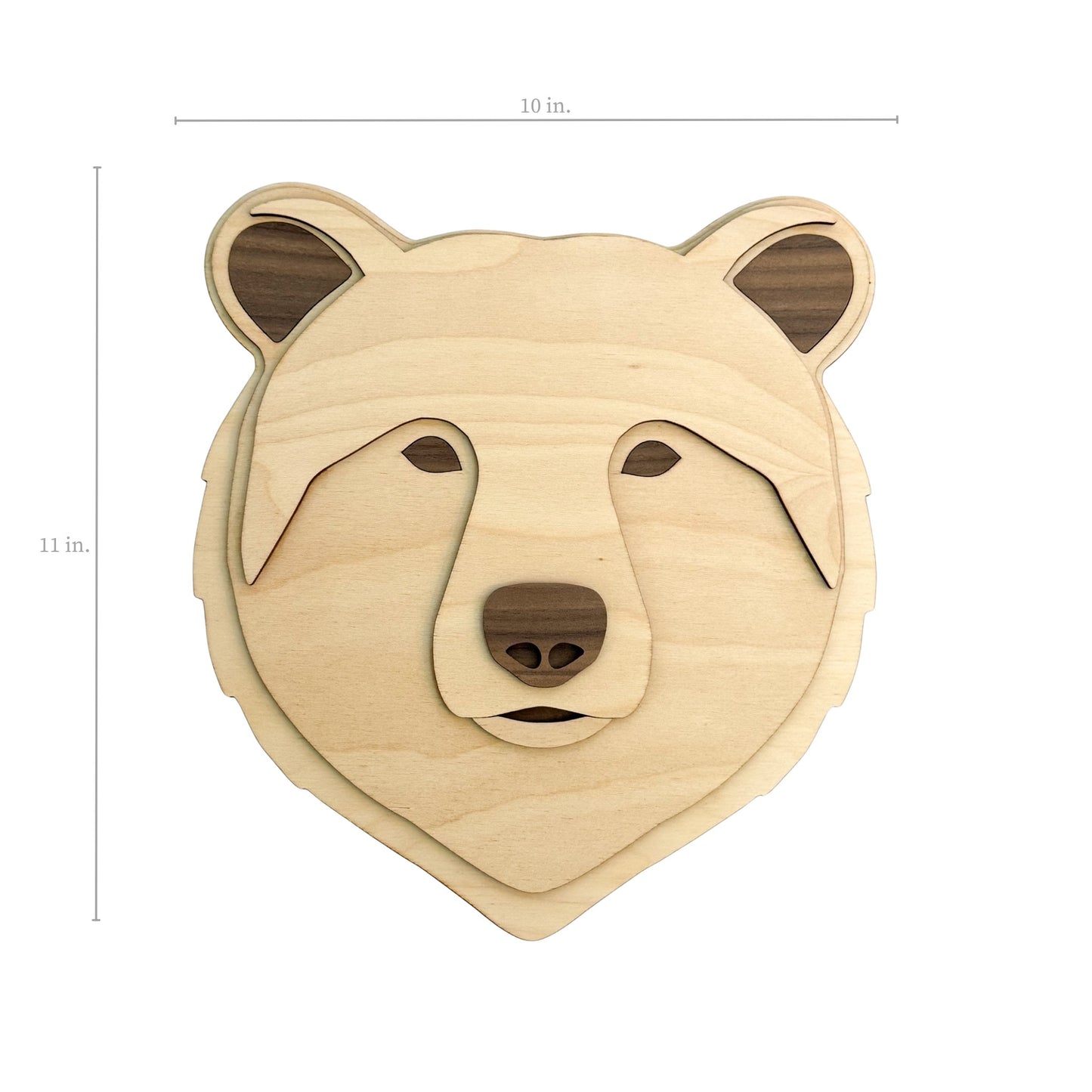Woodland Bear Nursery Wall Decor Set