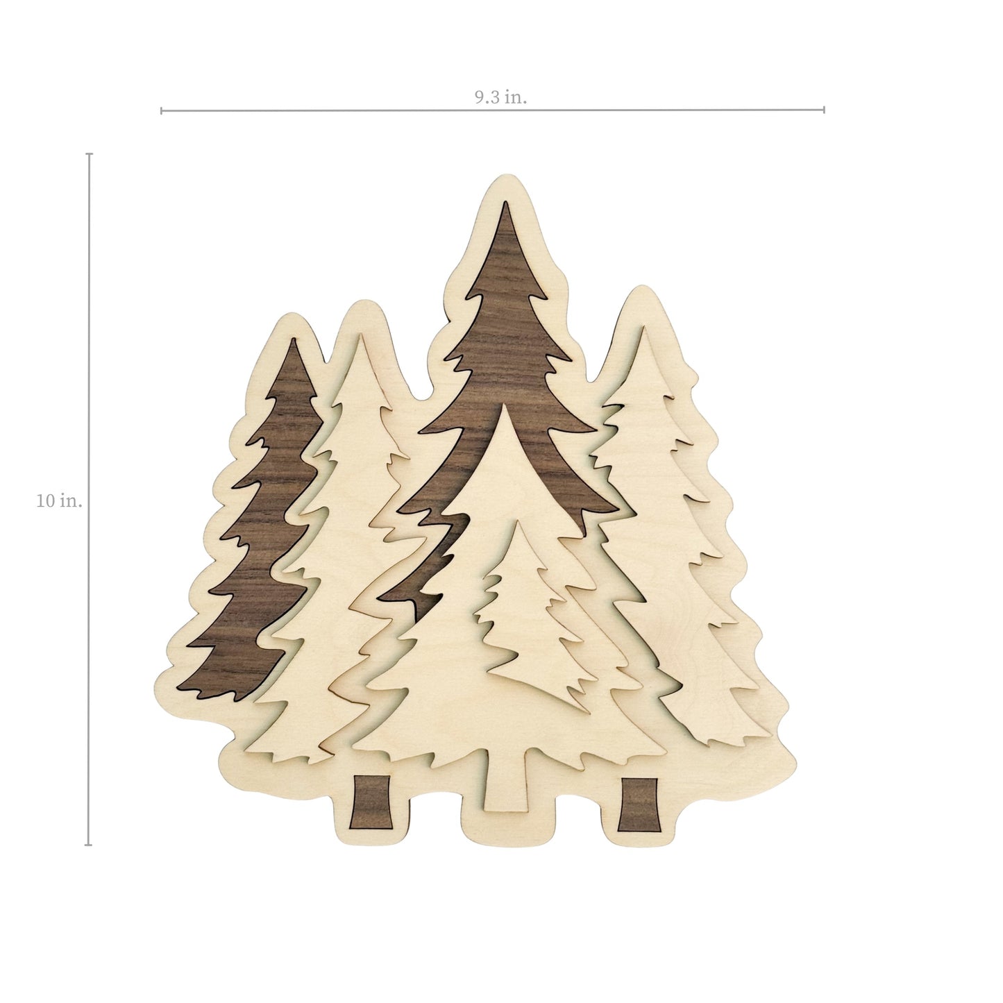 Woodland Bear Nursery Wall Decor Set