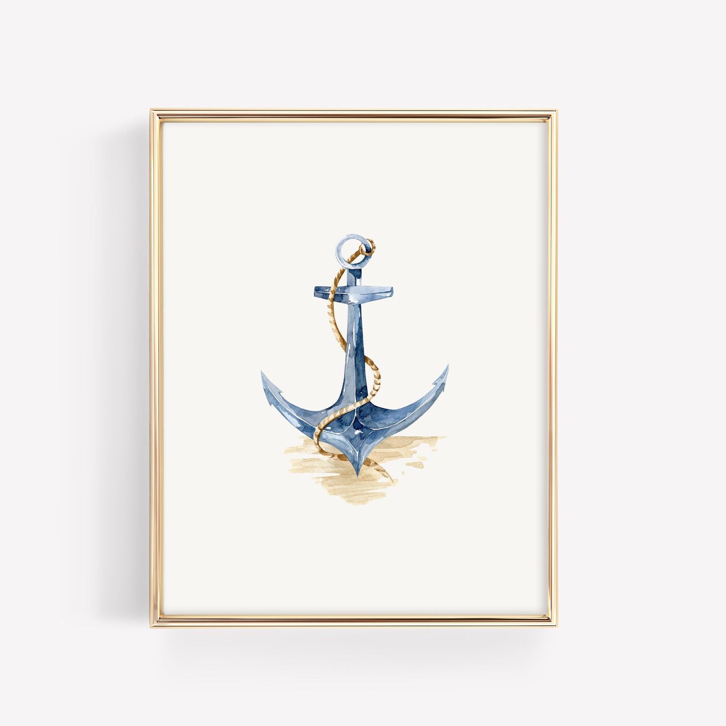 Nautical Nursery Wall Art Prints (Set of 6) | Watercolor Coastal Collection